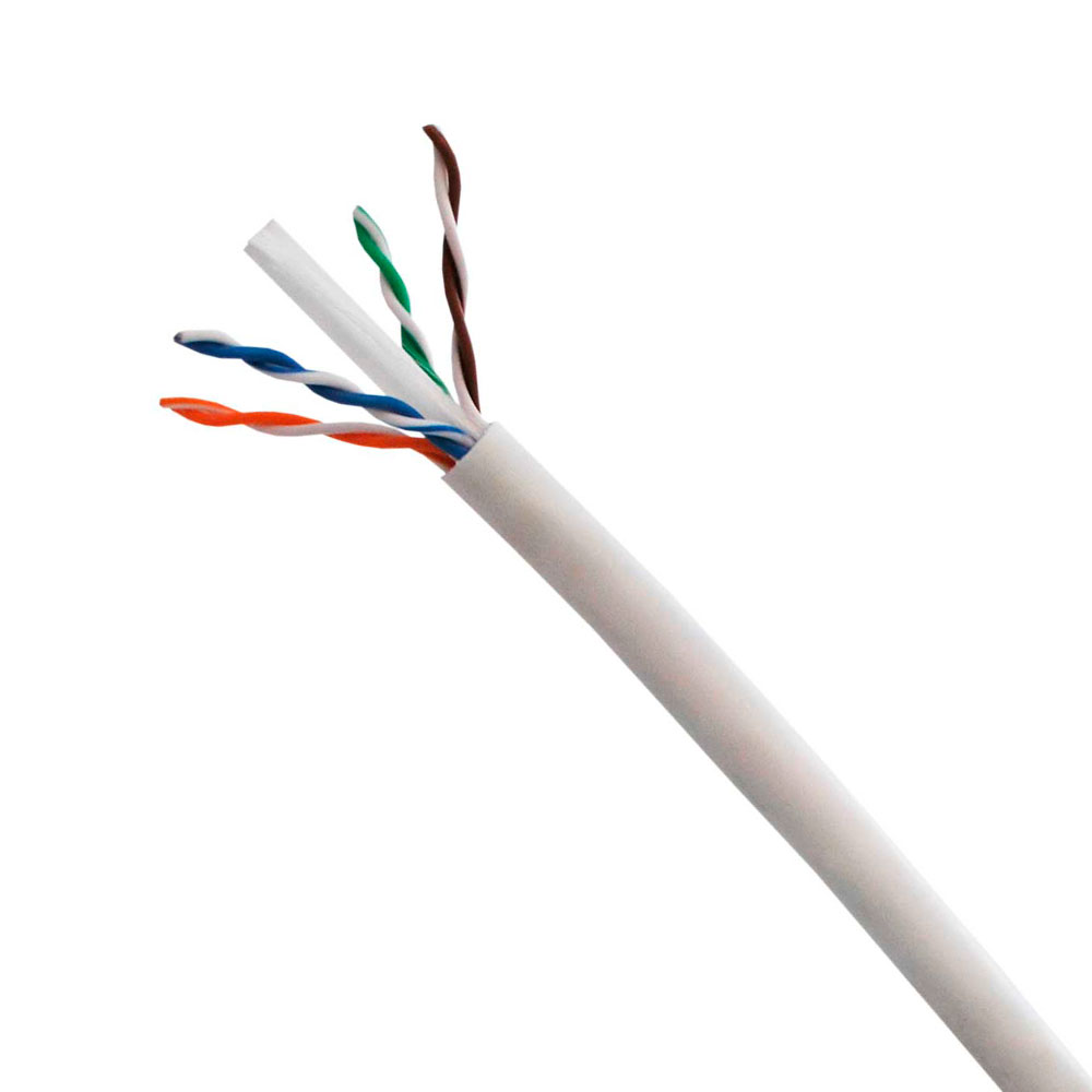 Cable UTP Cat. 6 LSZH IEC 60332-3 - 305m - Blanco - kroton