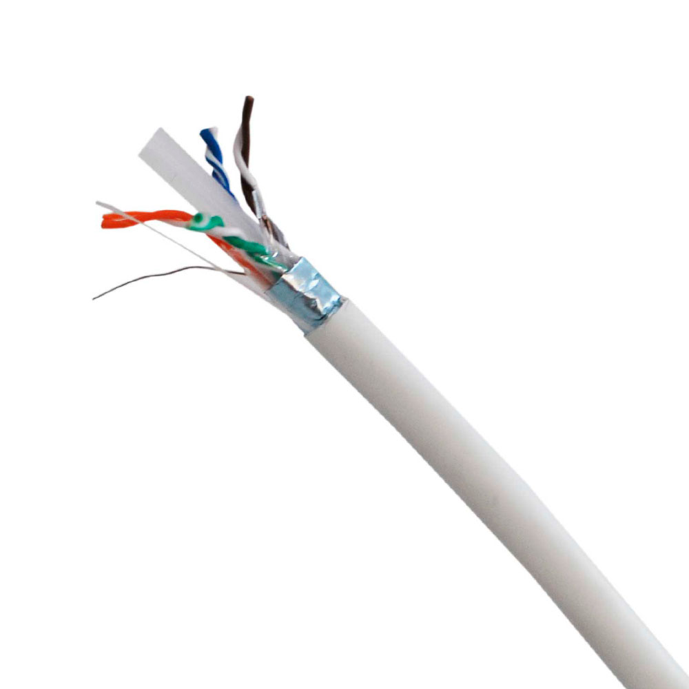 Cable F/UTP Cat. 6A LSZH-3 IEC 60332-3 - 305m - Blanco - kroton